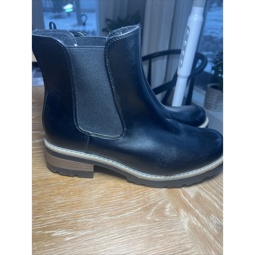 Celina‎ Boots with Memory Foam Insole – Universal Thread Black 10W Wide